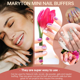 MARYTON back label with usage and grit information for professional guidance