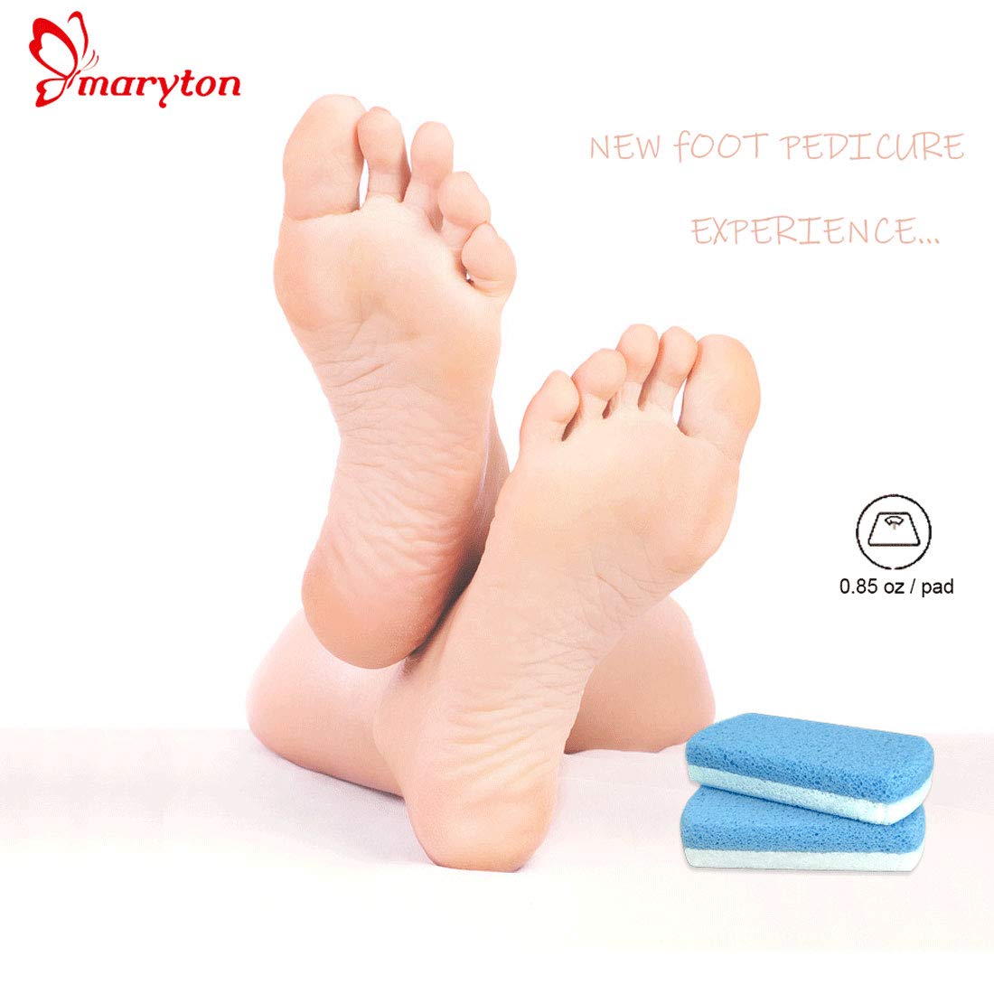 MARYTON pumice stones arranged on bathroom shelf illustrating spa-like home care