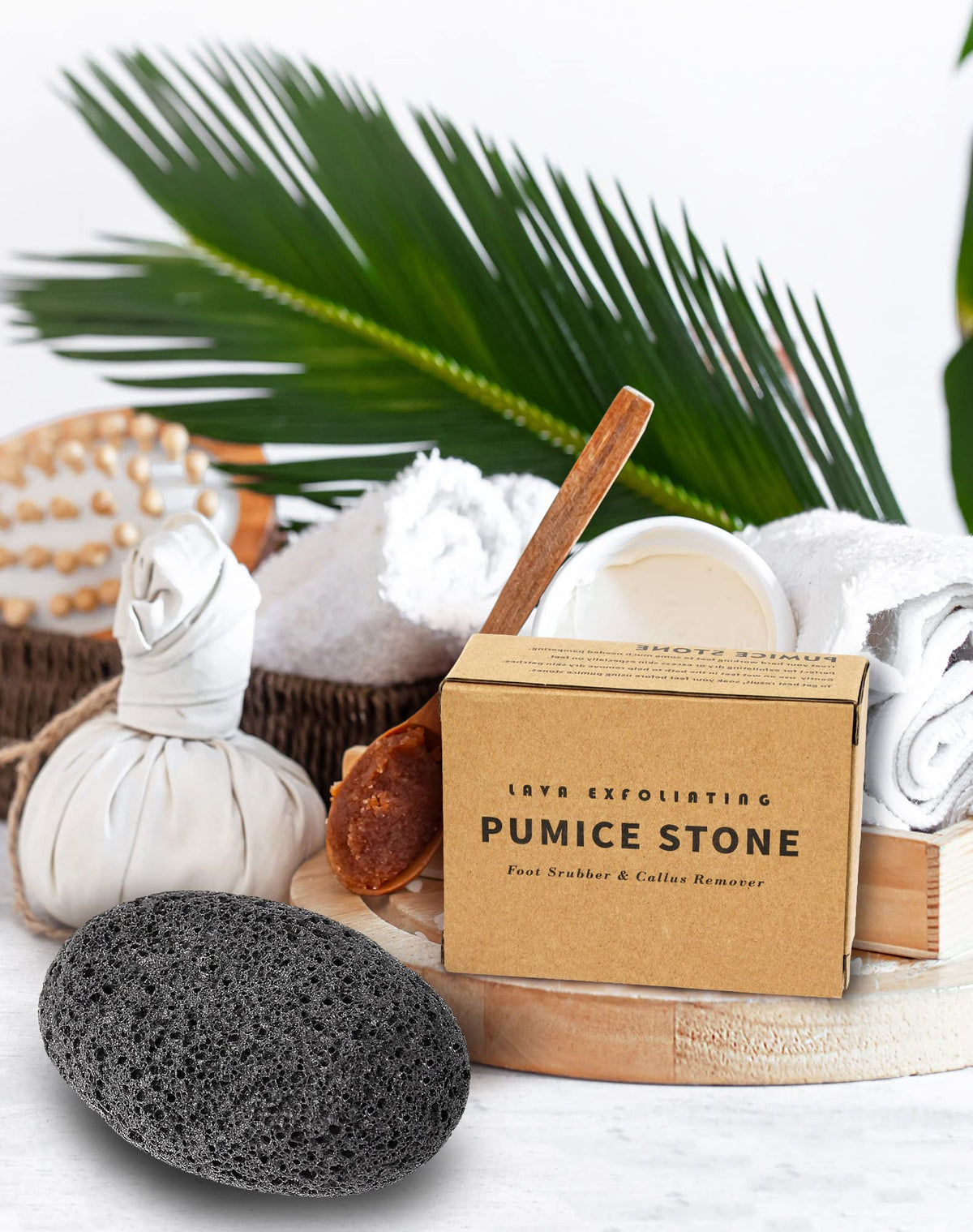 MARYTON pumice in simple packaging ready as a thoughtful self-care gift