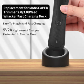 Masinvi side profile AC adapter displaying plug and cable for fast convenient charging