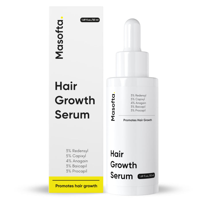 Masofta front packaging showing bottle and label, clear product identification benefit
