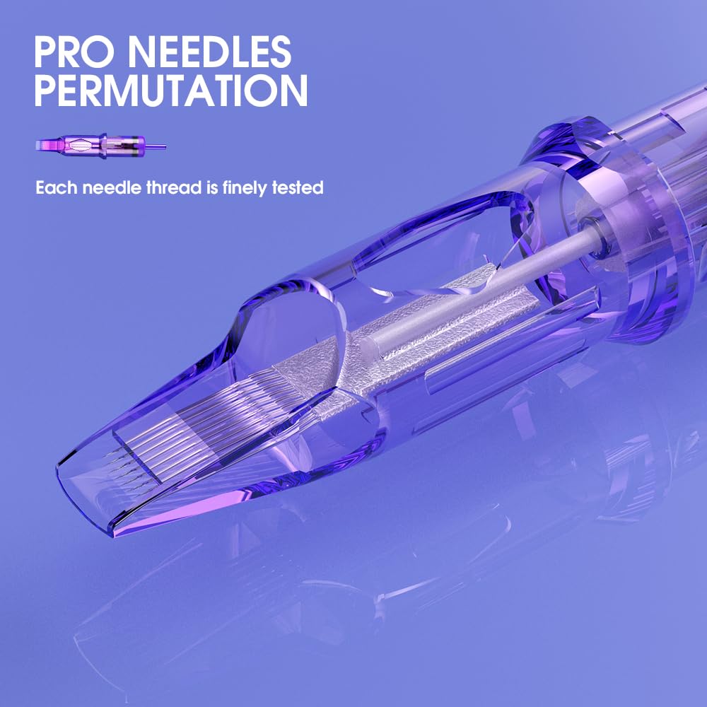MAST TATTOO twenty cartridges arranged to show disposable pack convenience