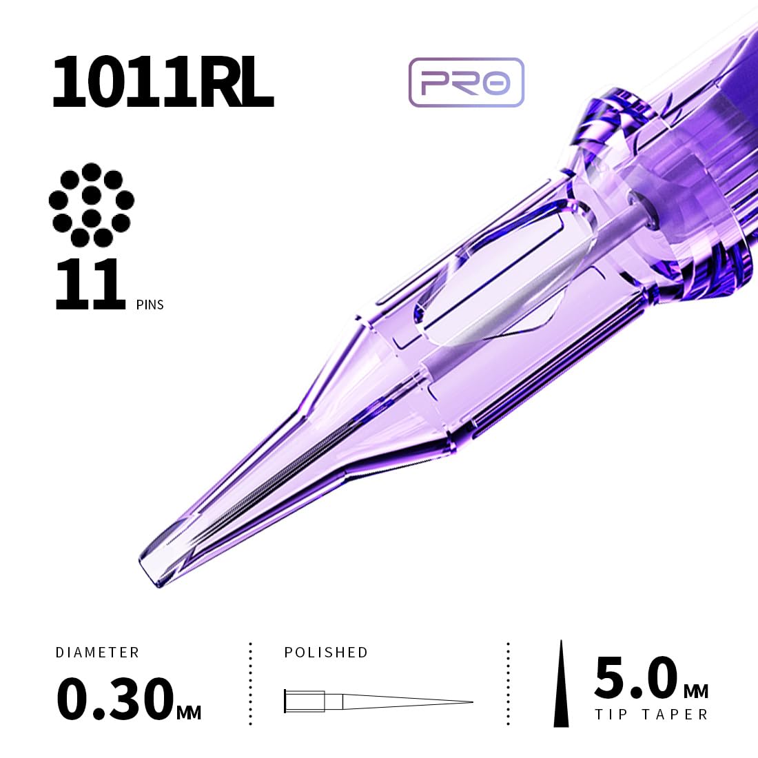MAST TATTOO cartridge fitted in tattoo pen illustrating steady fit and reduced machine strain