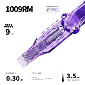 MAST TATTOO curved round magnum needle tip for smooth shading