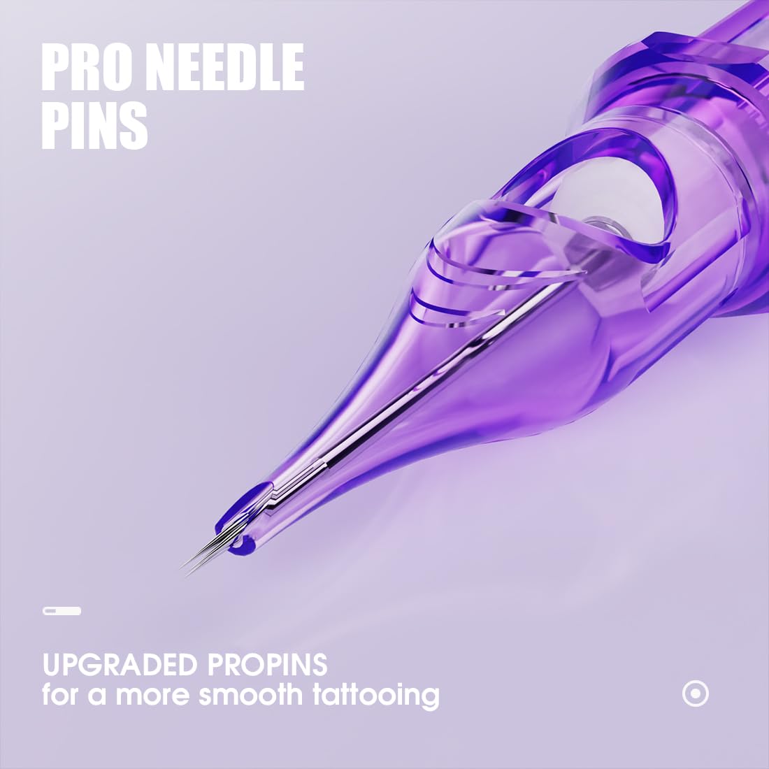 MAST TATTOO cartridge nozzle detail illustrating smooth ink flow benefit