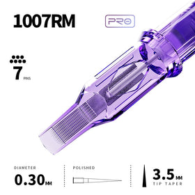 MAST TATTOO clear body with ink visible for precise flow monitoring