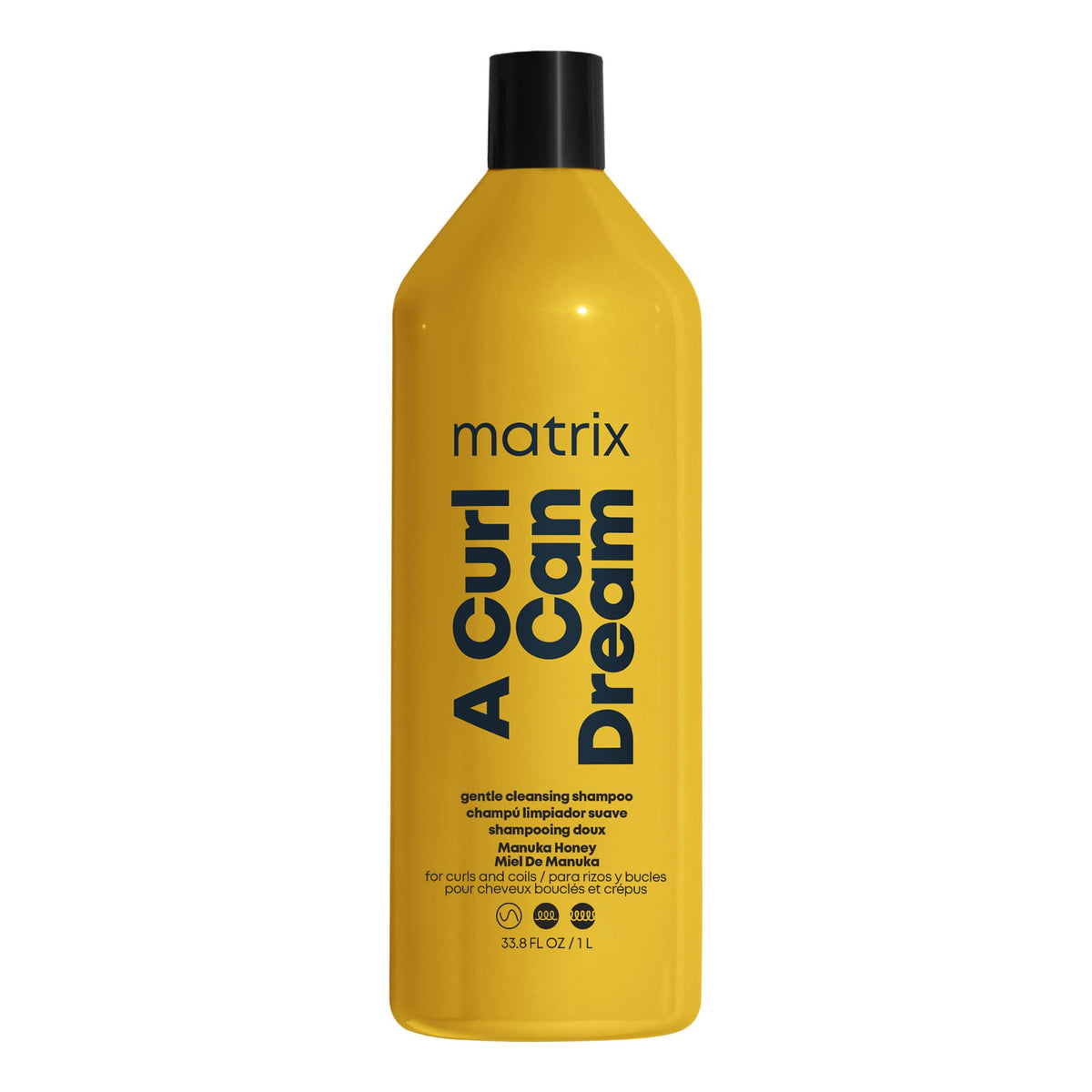 MATRIX front bottle view showing product and clarifying benefits