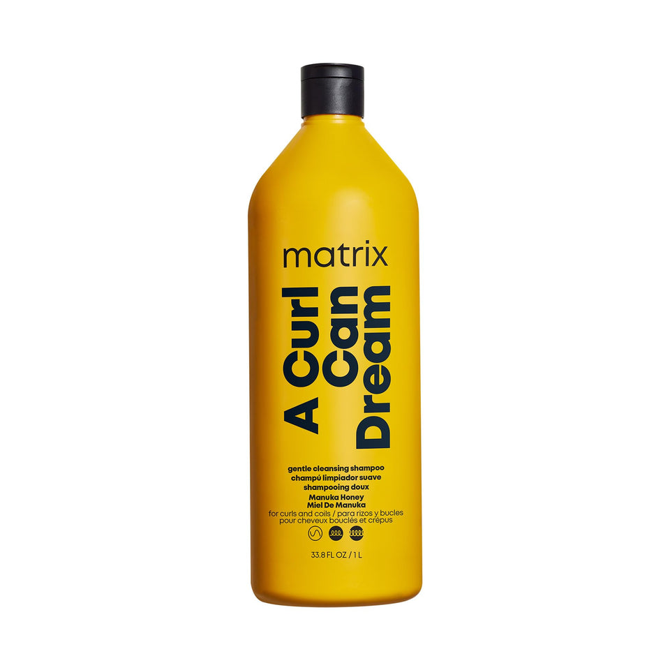 Matrix front packaging showing bottle and label with benefits visible