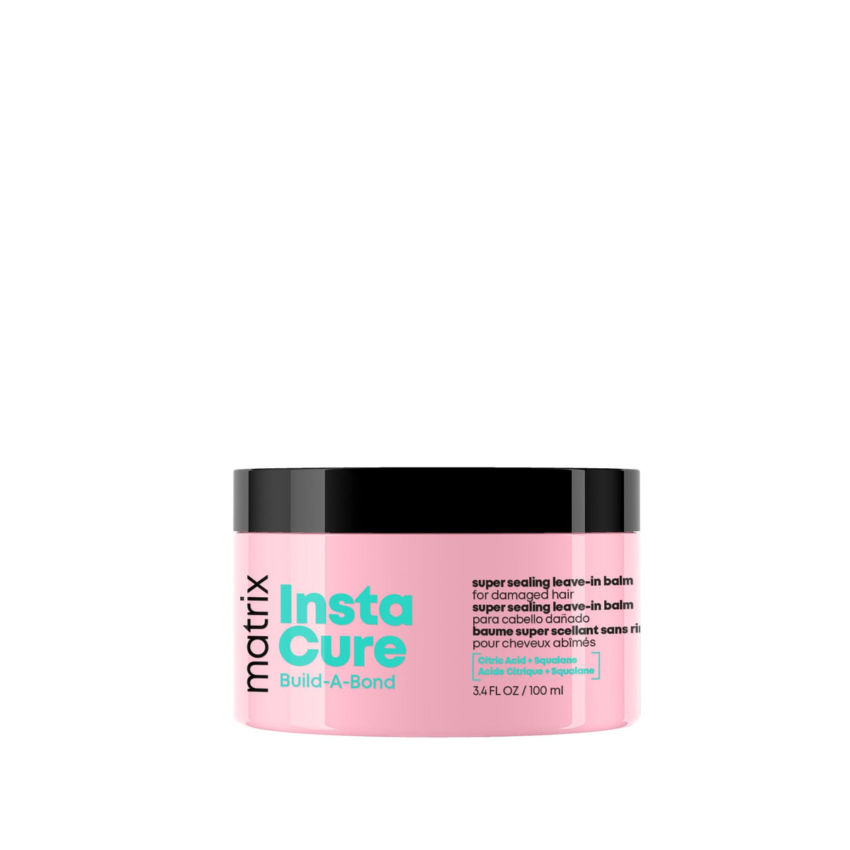 Matrix balm front tube showing product branding and protective claims