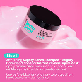 Matrix balm ingredients label highlighting citric acid and squalane