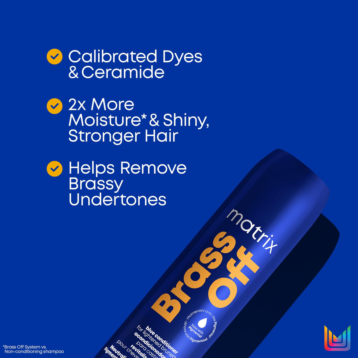 Matrix conditioner in hand during application for efficient neutralization benefit