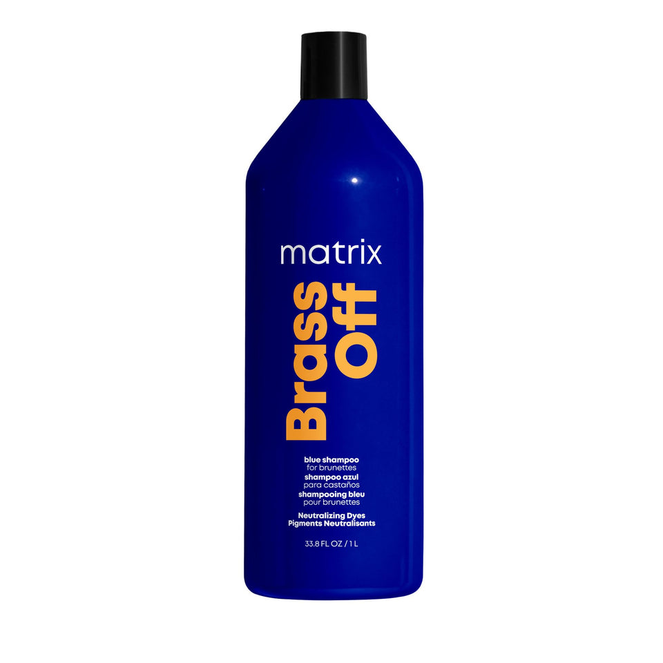 MATRIX bottle front packaging showing product identity and salon-quality benefit