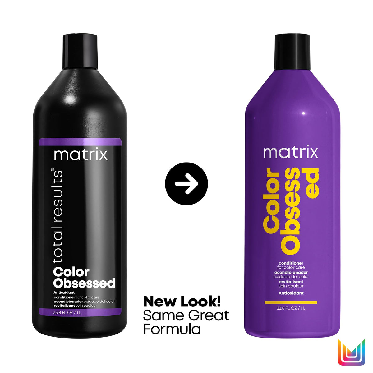 Matrix back label with directions and product details for clarity