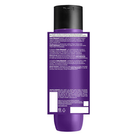MATRIX bottle staged in bathroom setting illustrating salon-quality care benefit