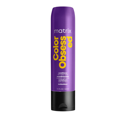 MATRIX bottle front view showing label and vibrant color protection benefit