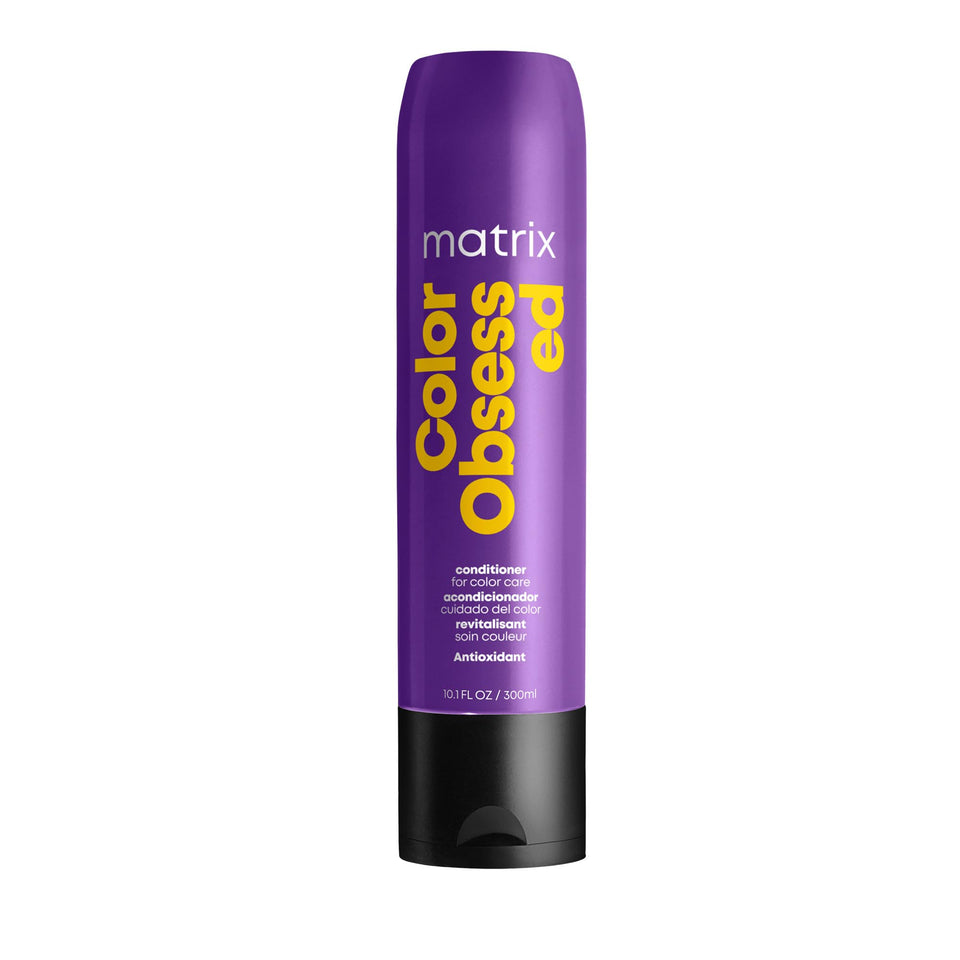 MATRIX bottle front view showing label and vibrant color protection benefit
