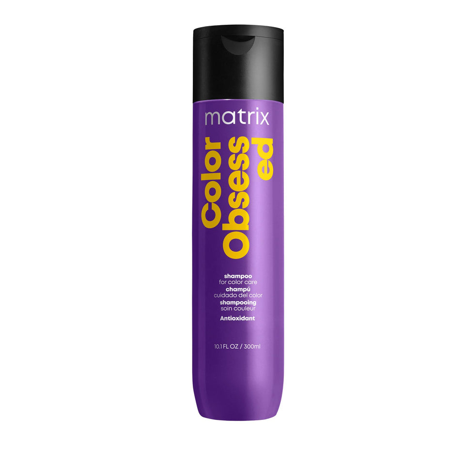 MATRIX front bottle view showing label and color-care branding benefit