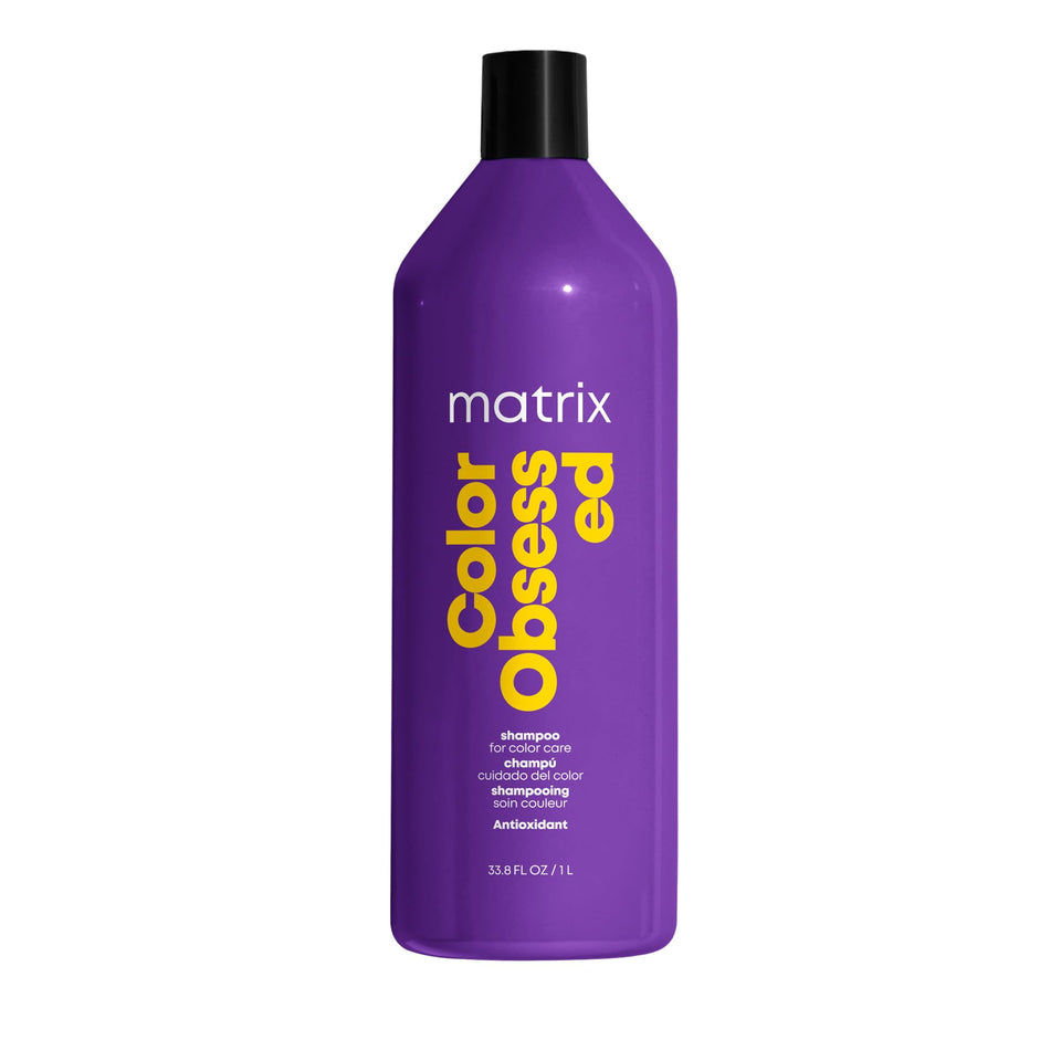 MATRIX front bottle view showing label and professional packaging benefit: easy identification