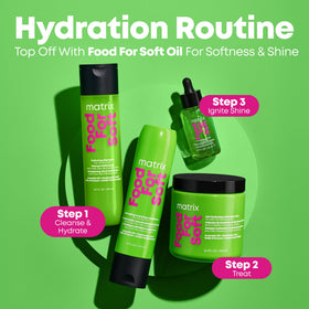 MATRIX conditioner inside a toiletry bag for travel-ready care and color-safe protection benefit