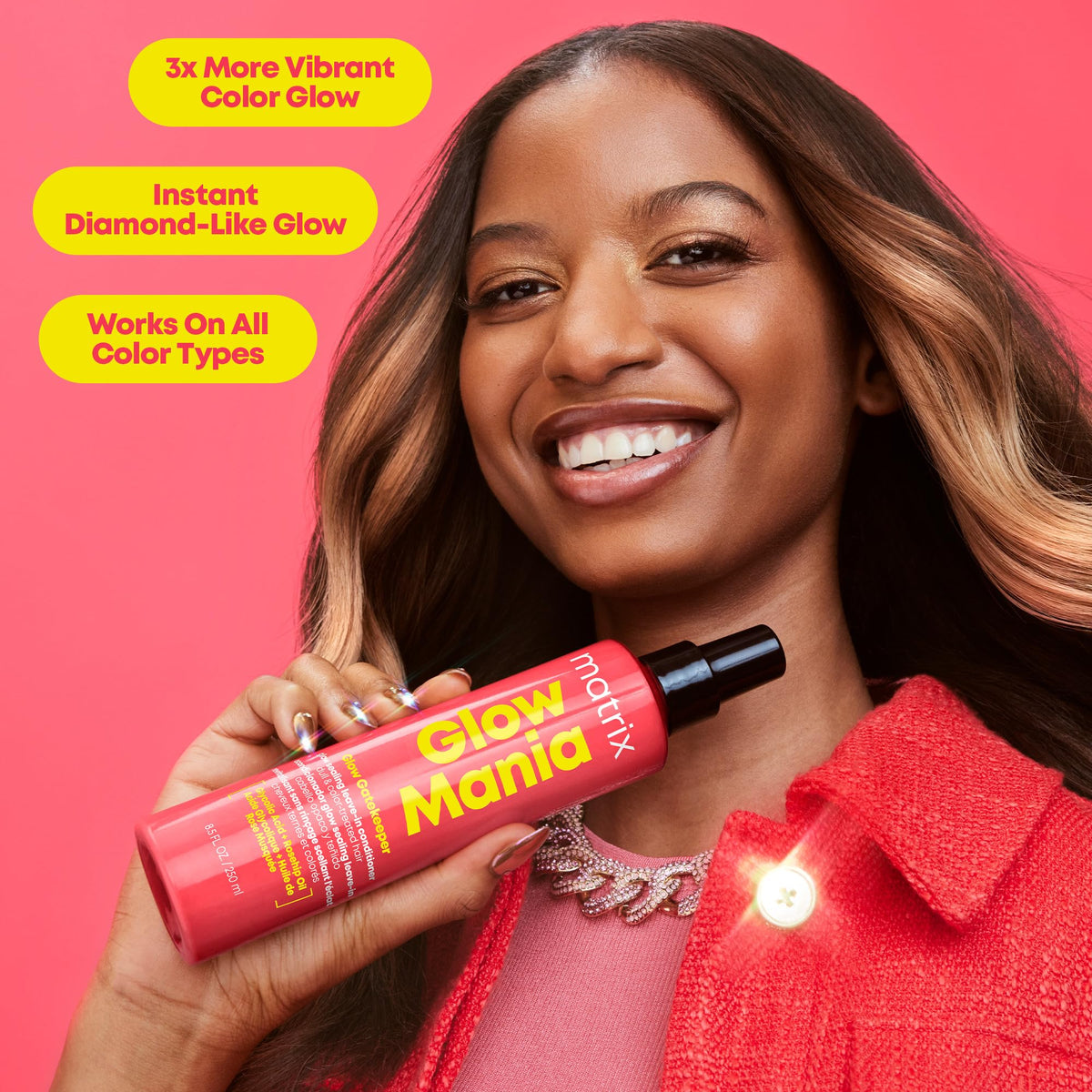 MATRIX spray nozzle close-up demonstrating easy mist application for even coverage