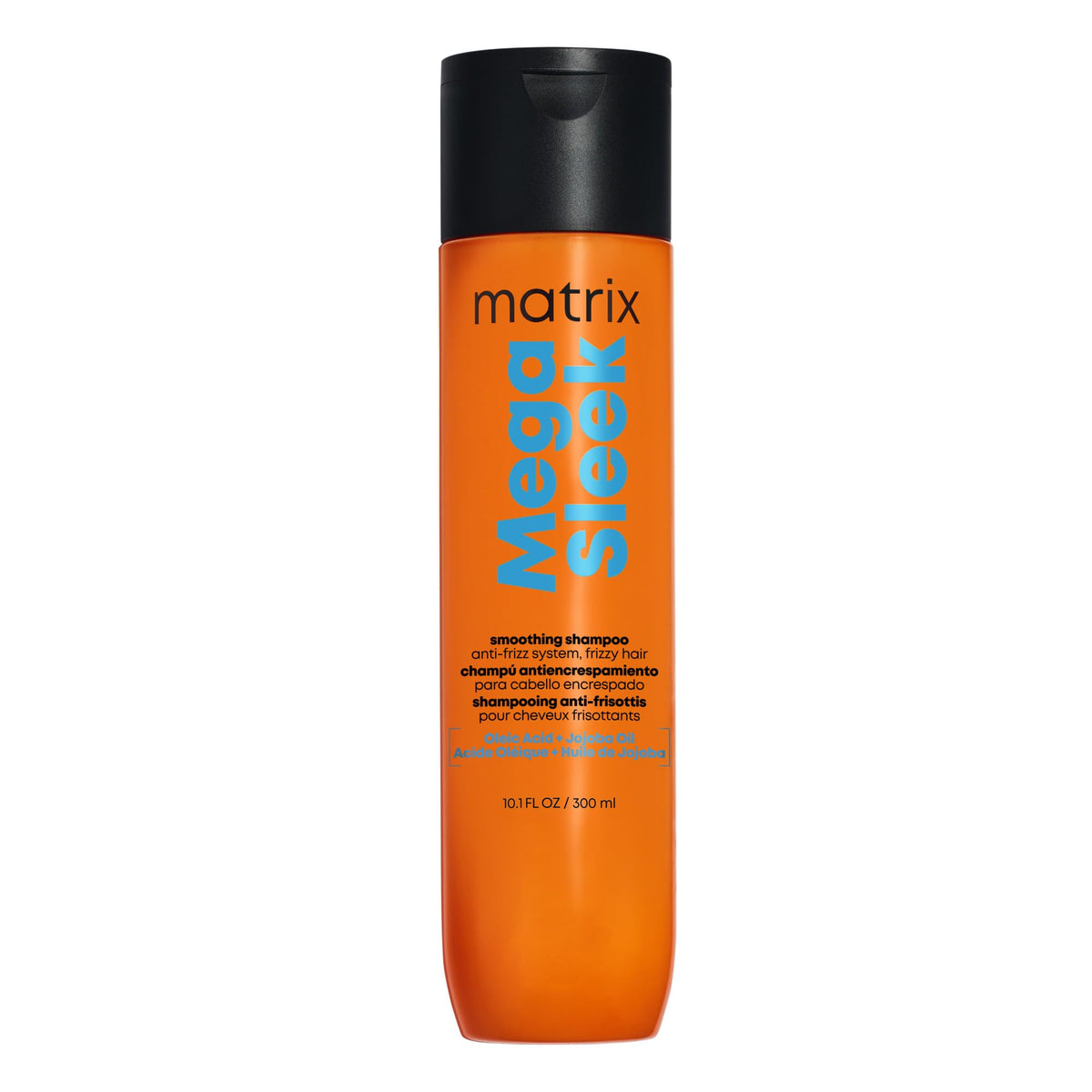 Matrix front bottle view showing sleek packaging and product name benefit
