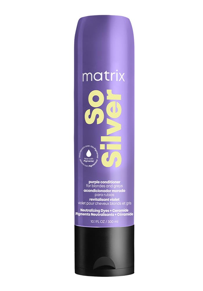 Matrix So Silver front packaging showing bottle and label for easy identification