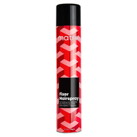 Matrix front packaging showing product and clear branding for styling hold