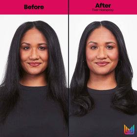 Matrix spray texture sample mist illustrating lightweight coverage and lift