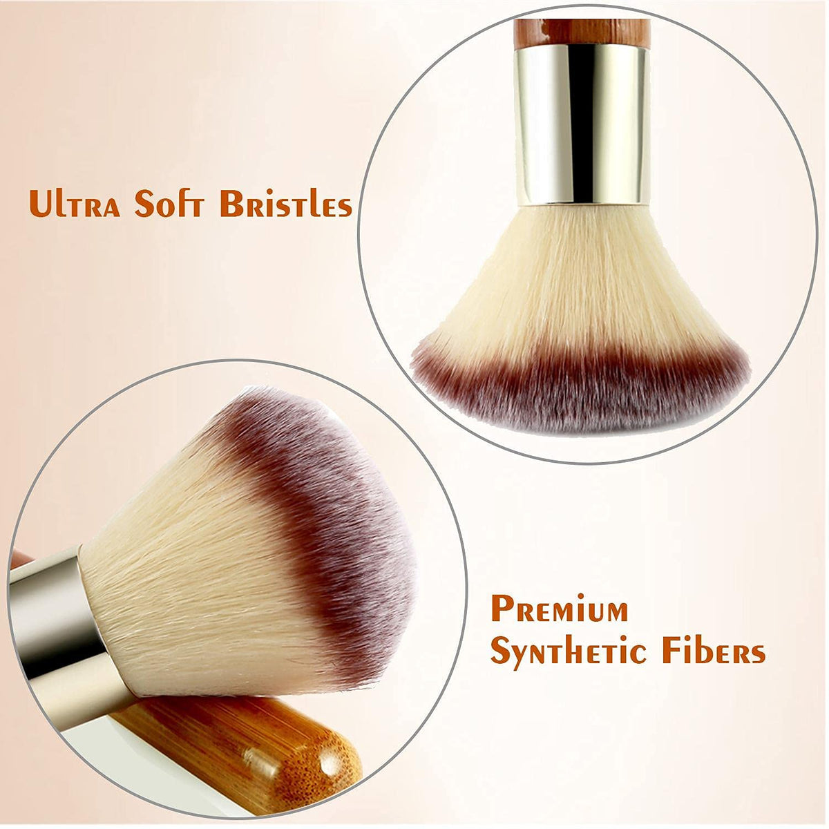 Matto brushes applying foundation demonstrating buildable, airbrushed finish