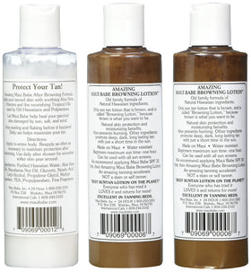 Maui Babe after browning closeup texture to lock in tan and hydrate skin
