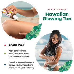 Maui Babe compact bottle in a travel bag emphasizing portability and on-the-go tanning support