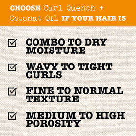 Maui Moisture cream being applied to curly hair for definition