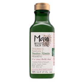 Maui Moisture bottle front showing packaging and purpose for thicker hair