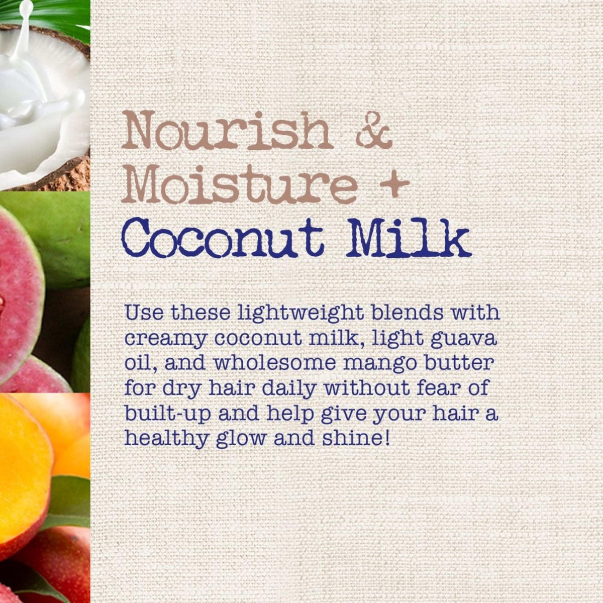 Maui Moisture aloe vera and coconut milk close-up for hydration benefit