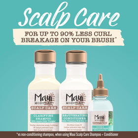 Maui Moisture conditioner pump close-up highlighting convenient dispensing and clean use