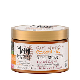 Maui Moisture front jar showing product and benefits