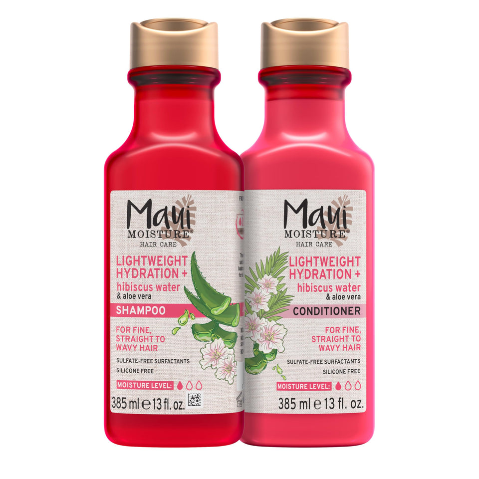 maui moisture front packaging showing duo and quick benefit
