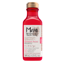 Maui Moisture front packaging shows bottle and benefits clearly