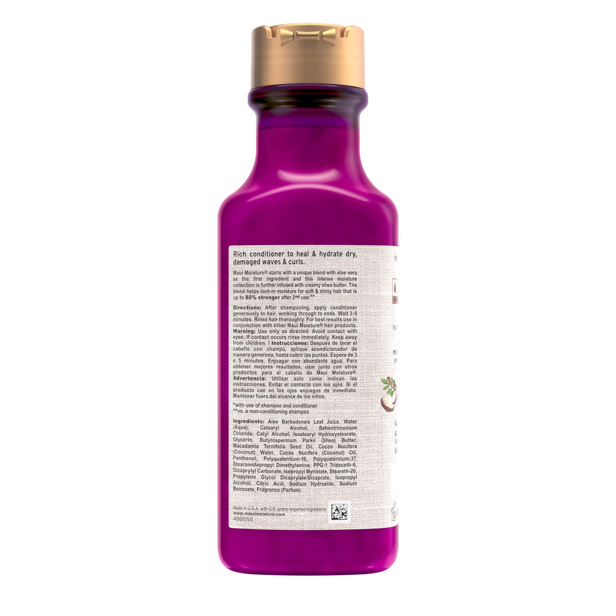 Maui Moisture eco-icons and recyclable packaging promoting cleaner choice