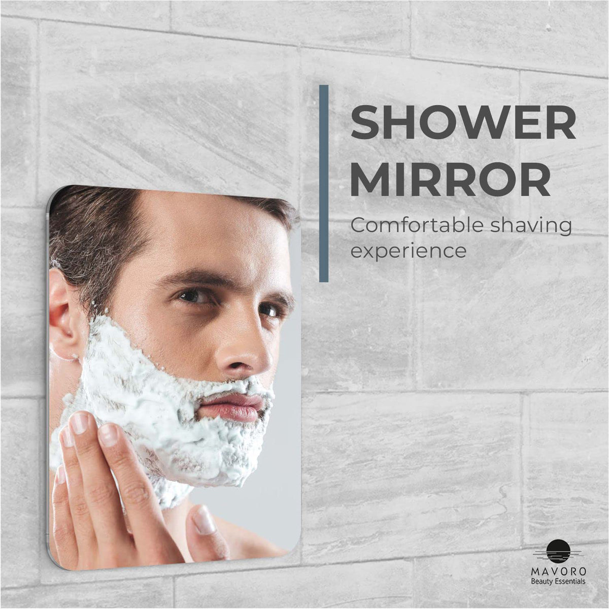 Close-up of Mavoro acrylic surface highlighting clear reflection and shatter-free safety