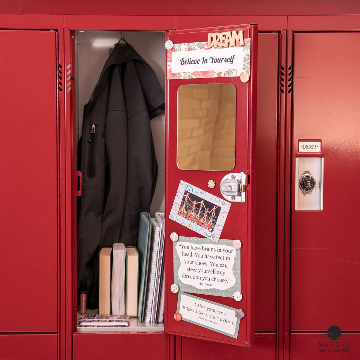 Mavoro in travel pouch showing compact safe storage benefit