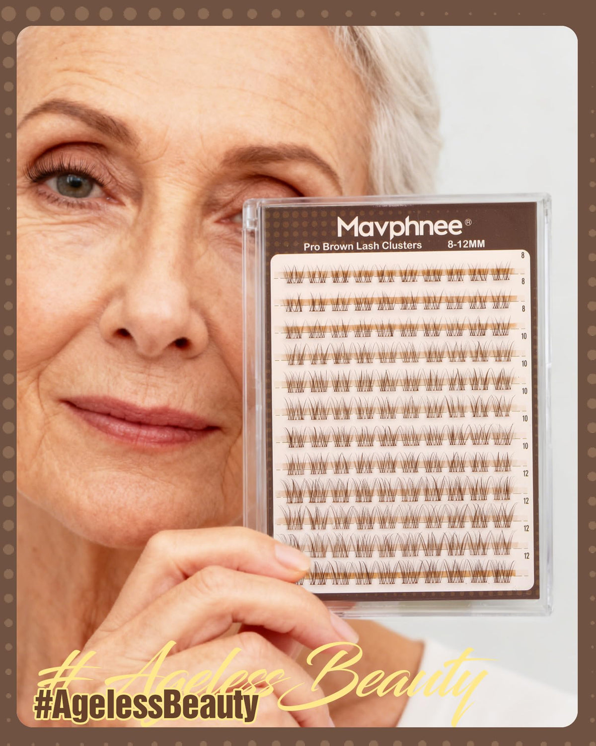 Mavphnee length chart visual comparing 8–12mm pieces for balanced volume