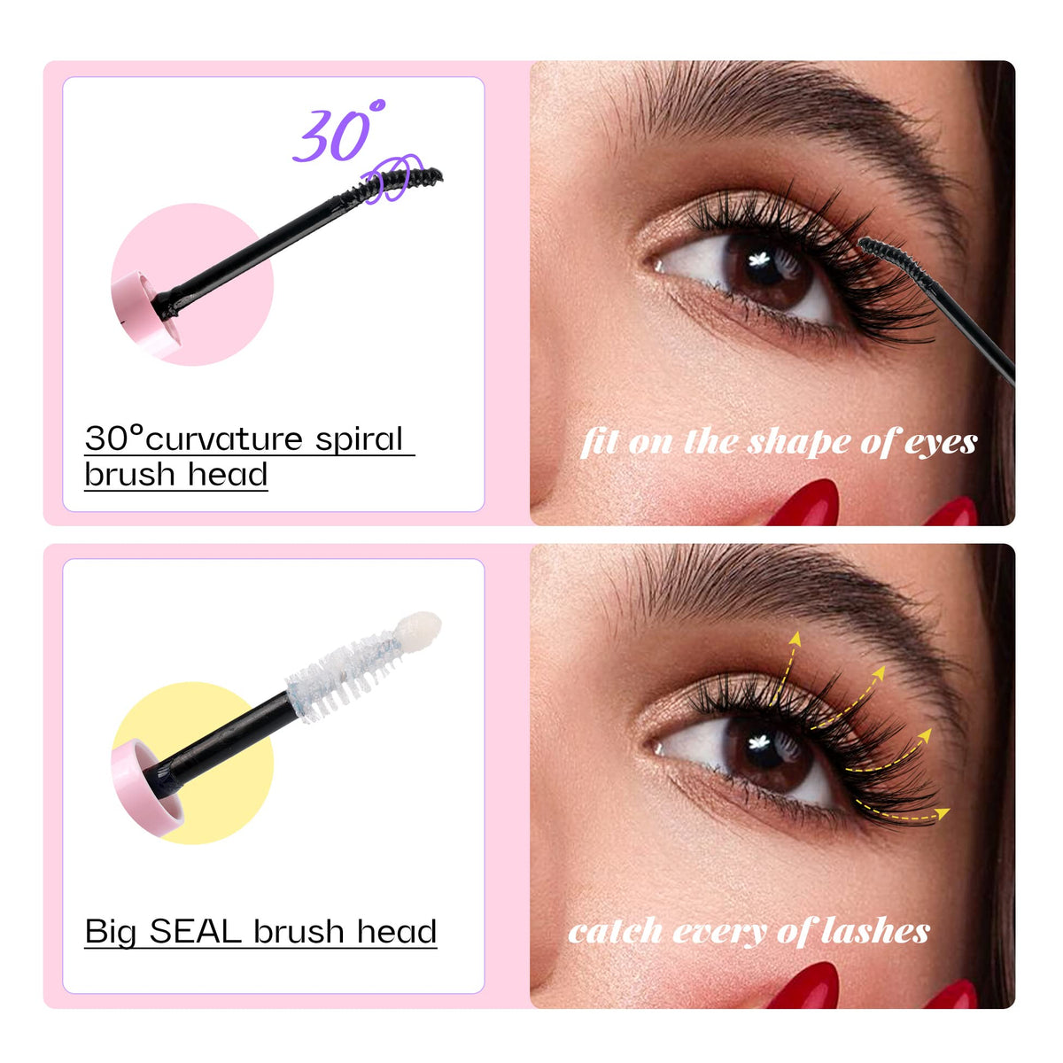 Mavphnee application demo on eyelash strip illustrating easy DIY placement
