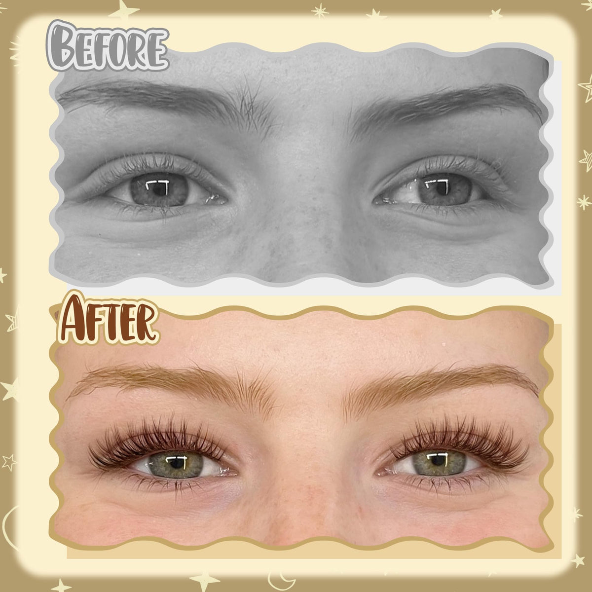 Mavphnee thin clear bands shown for invisible, comfortable lash wear