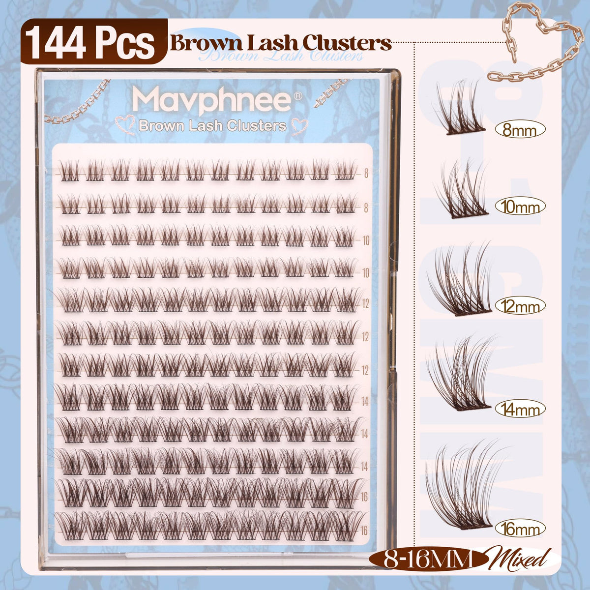 Mavphnee close-up of CC curl texture showing fluffy fibers and gentle lift benefit