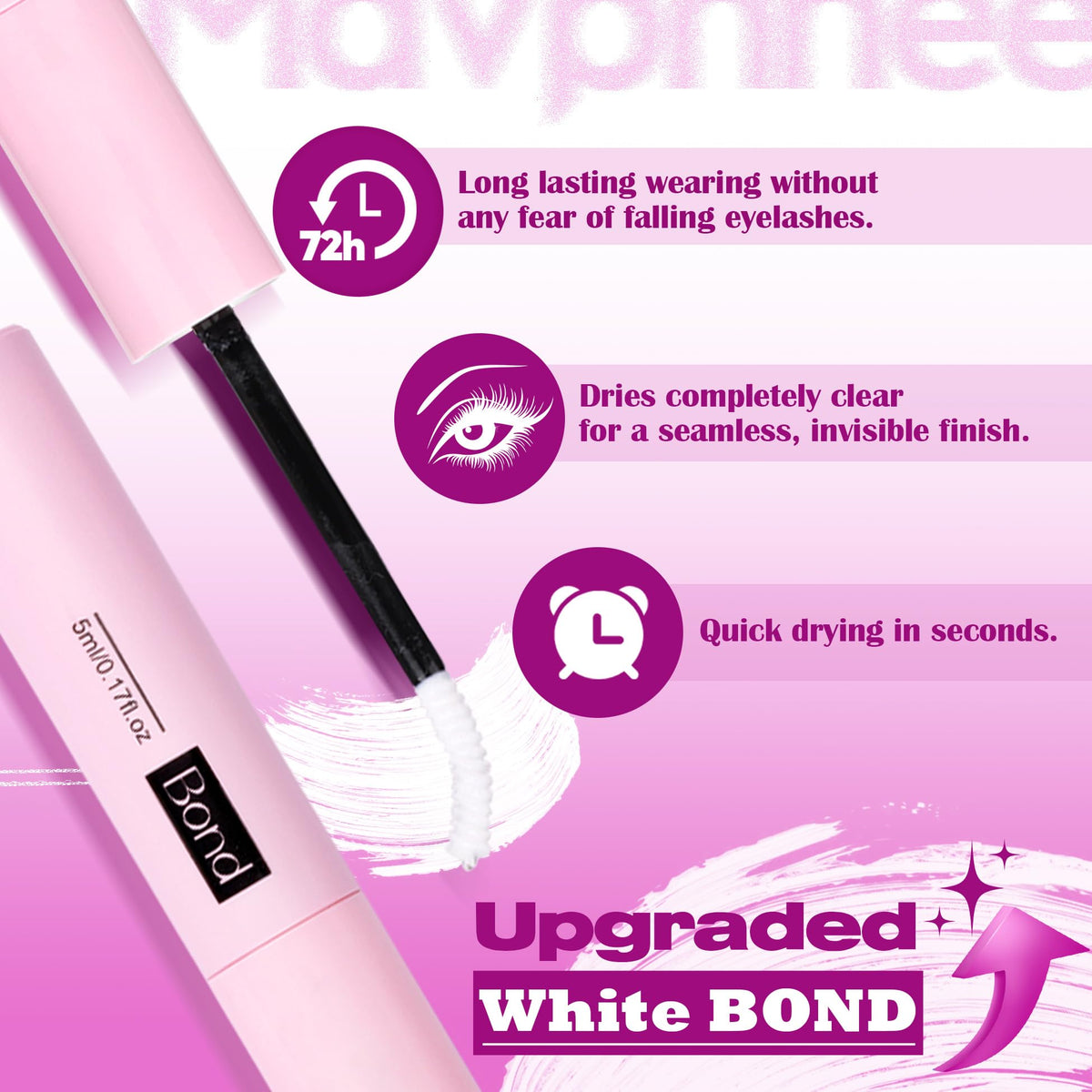 Mavphnee close-up of both applicator tips showing precision and quick-dry benefit