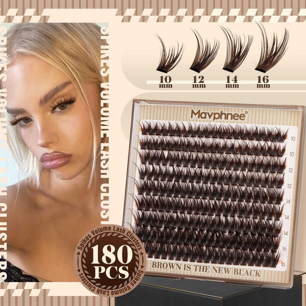 Mavphnee close-up of wispy cluster texture highlighting soft feel