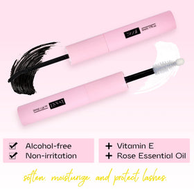 Mavphnee dual tube labels and ingredient list view for transparency and care
