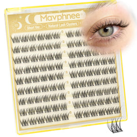 Mavphnee front packaging showing 108pcs clusters and compact case for easy storage
