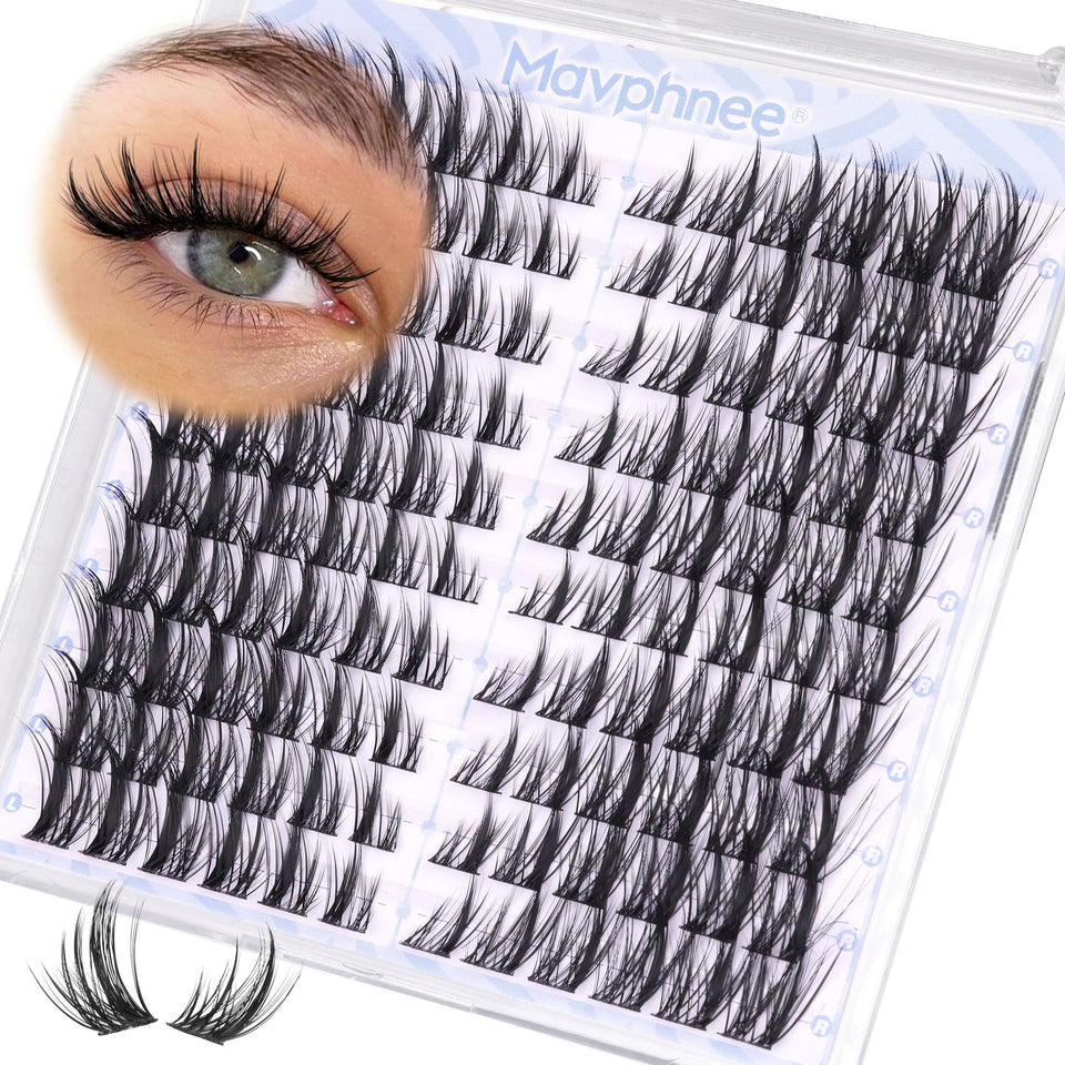 Mavphnee front packaging showing 120 clusters and quick-apply benefit